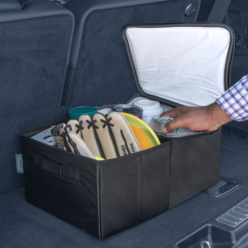 E Z Travel Dual Purpose Trunk Organizer with Insulated Cooler